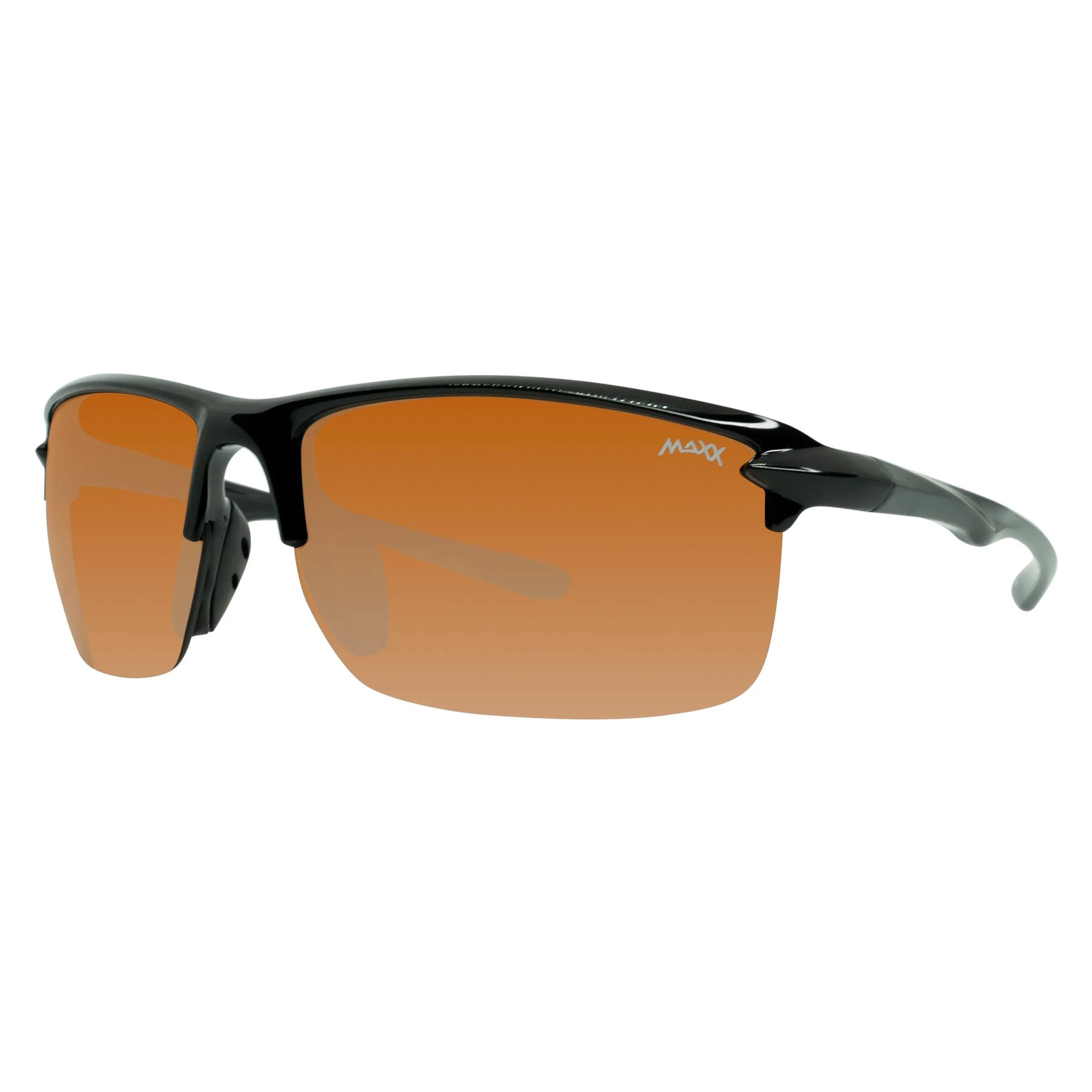 14er Half-Frame HD Sunglasses - Black