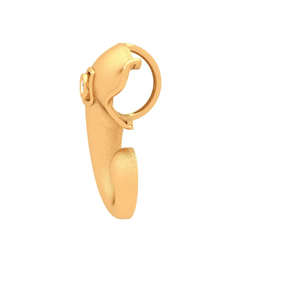 14k Gold Pendant From Amazea Collection