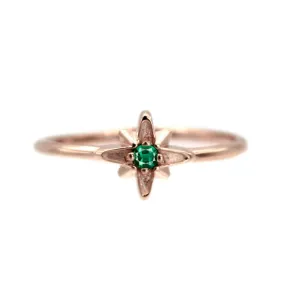 14k North Star Birthstone Ring by VicStoneNYC Fine Jewelry