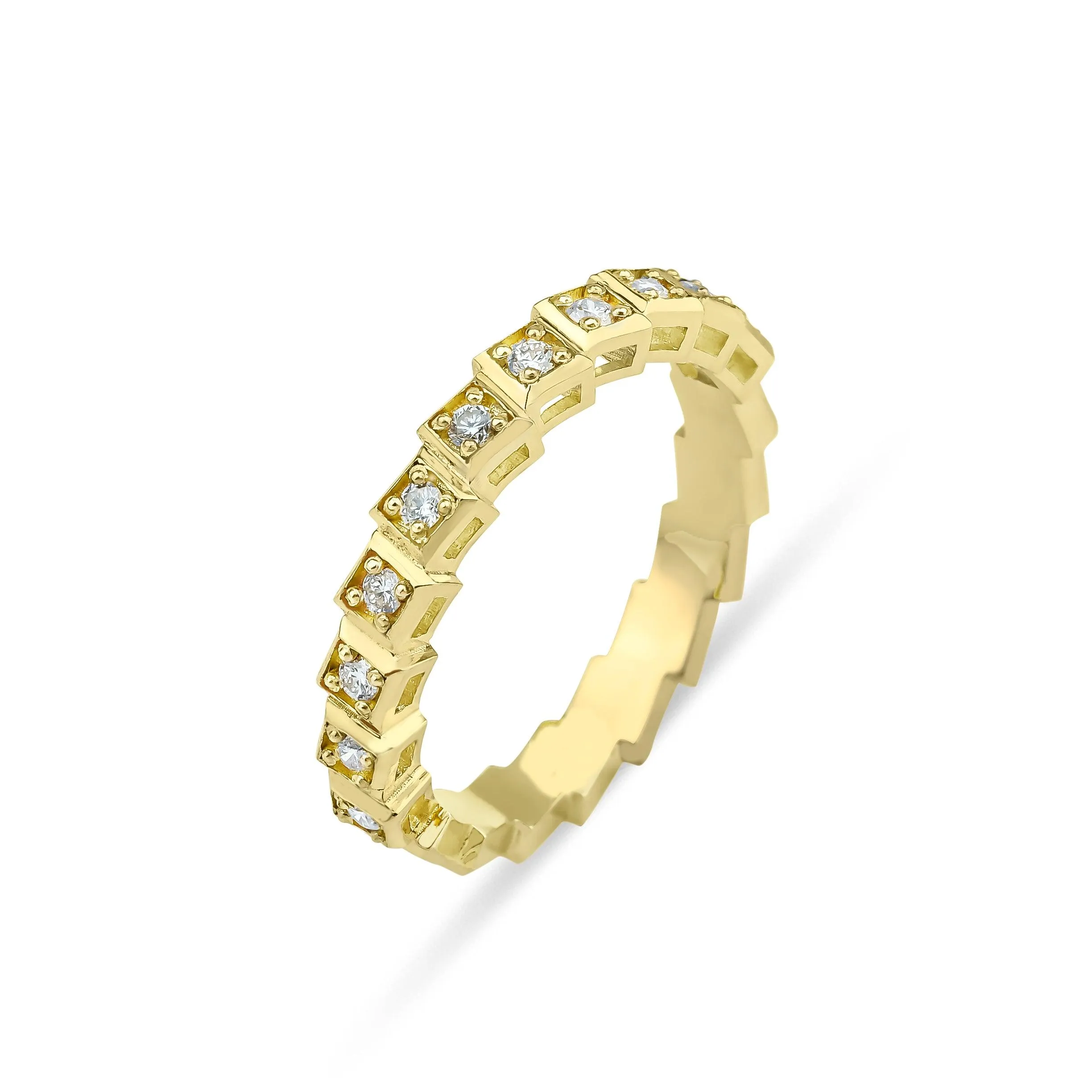 18ct Gold and Diamonds Lara Ring