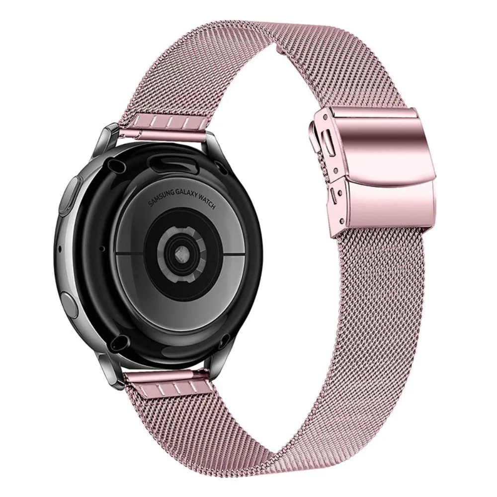 22mm Samsung Galaxy Watch (46mm) / Gear S3 stainless steel watch strap - Rose Pink