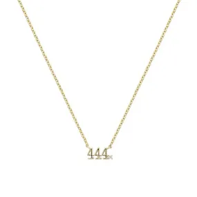 444 Angel Number Necklace