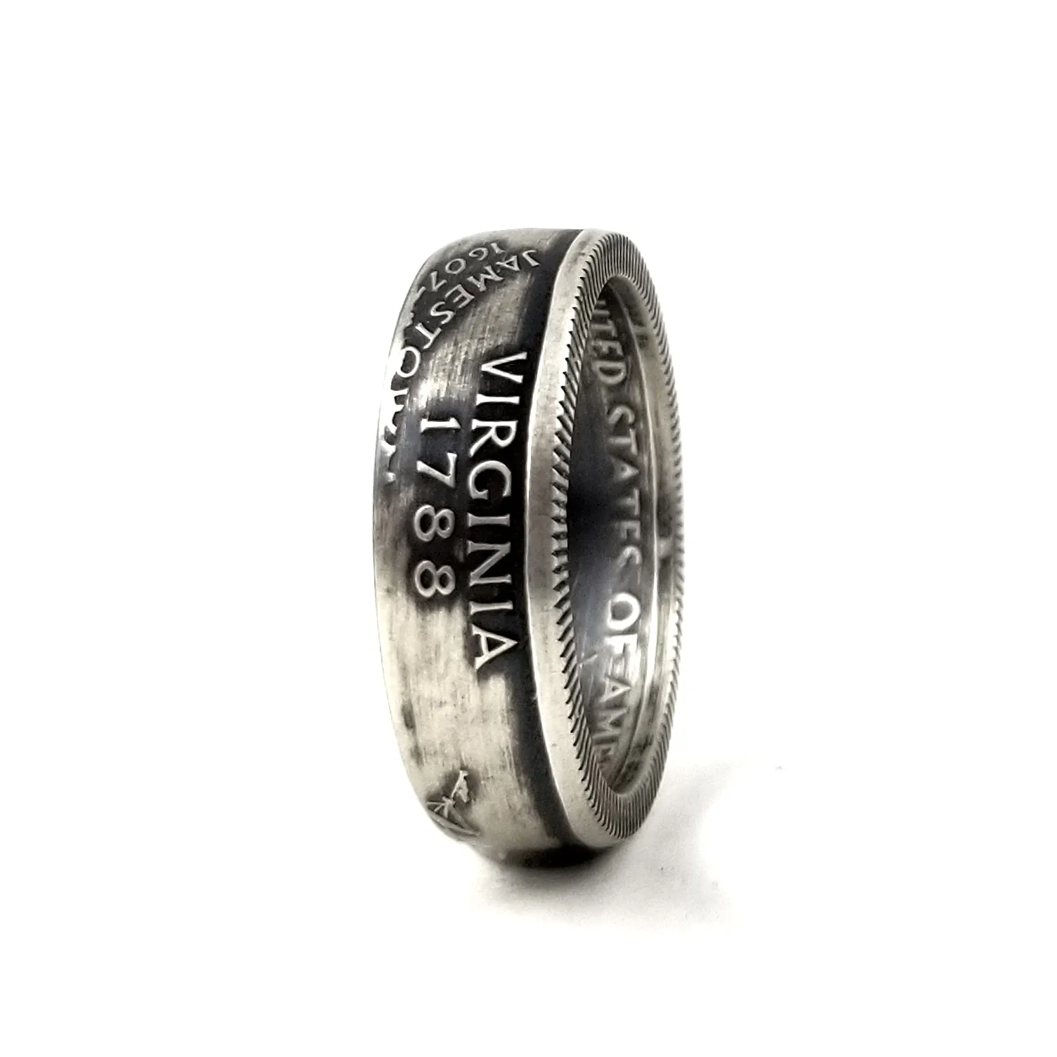 90% Silver Virginia Quarter Ring