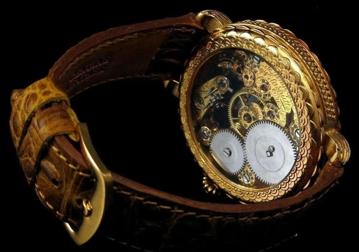 A Lange & Söhne Pocket Watch Converted Wristwatch 1887