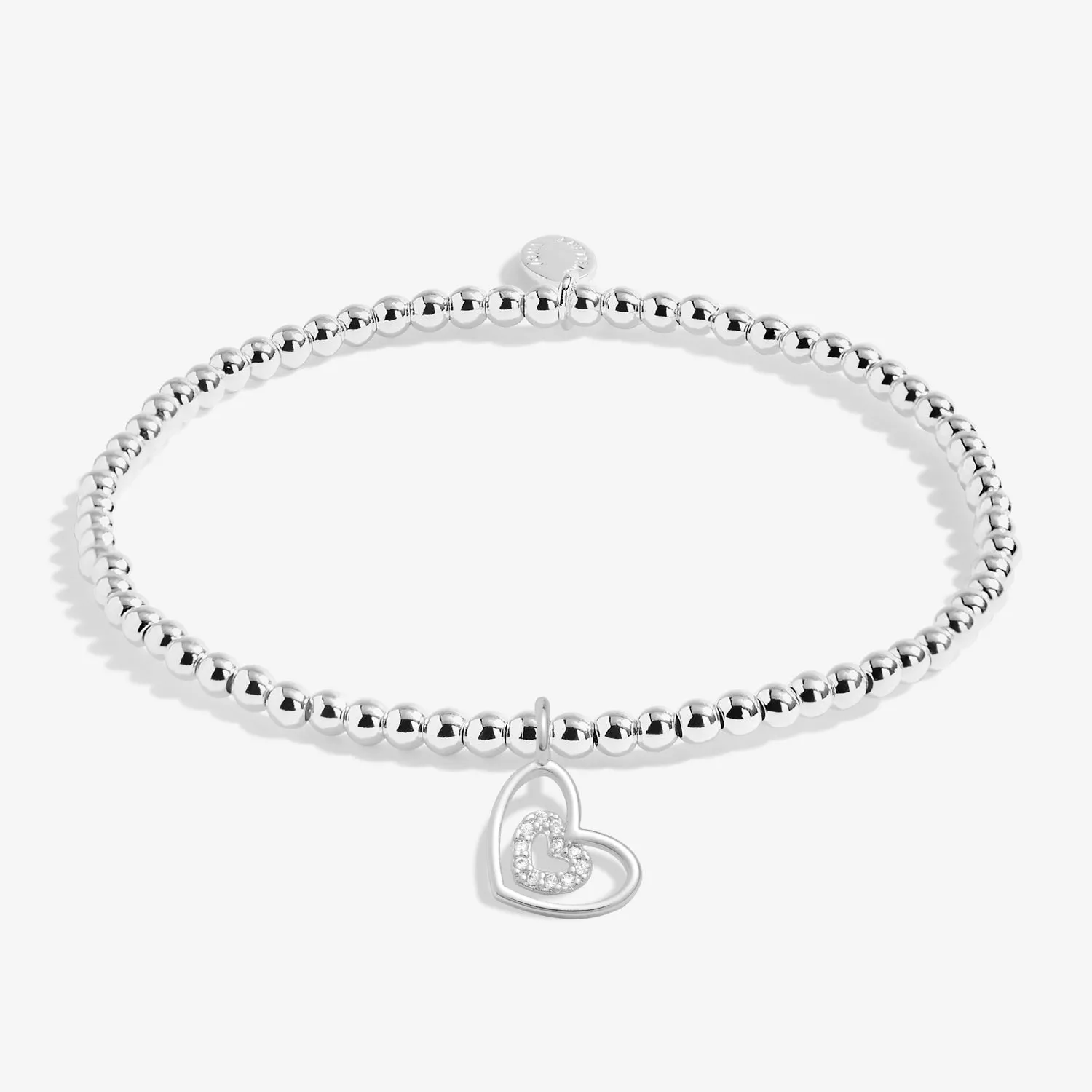 A Little Happy Birthday Auntie Silver Plated Bracelet 7408