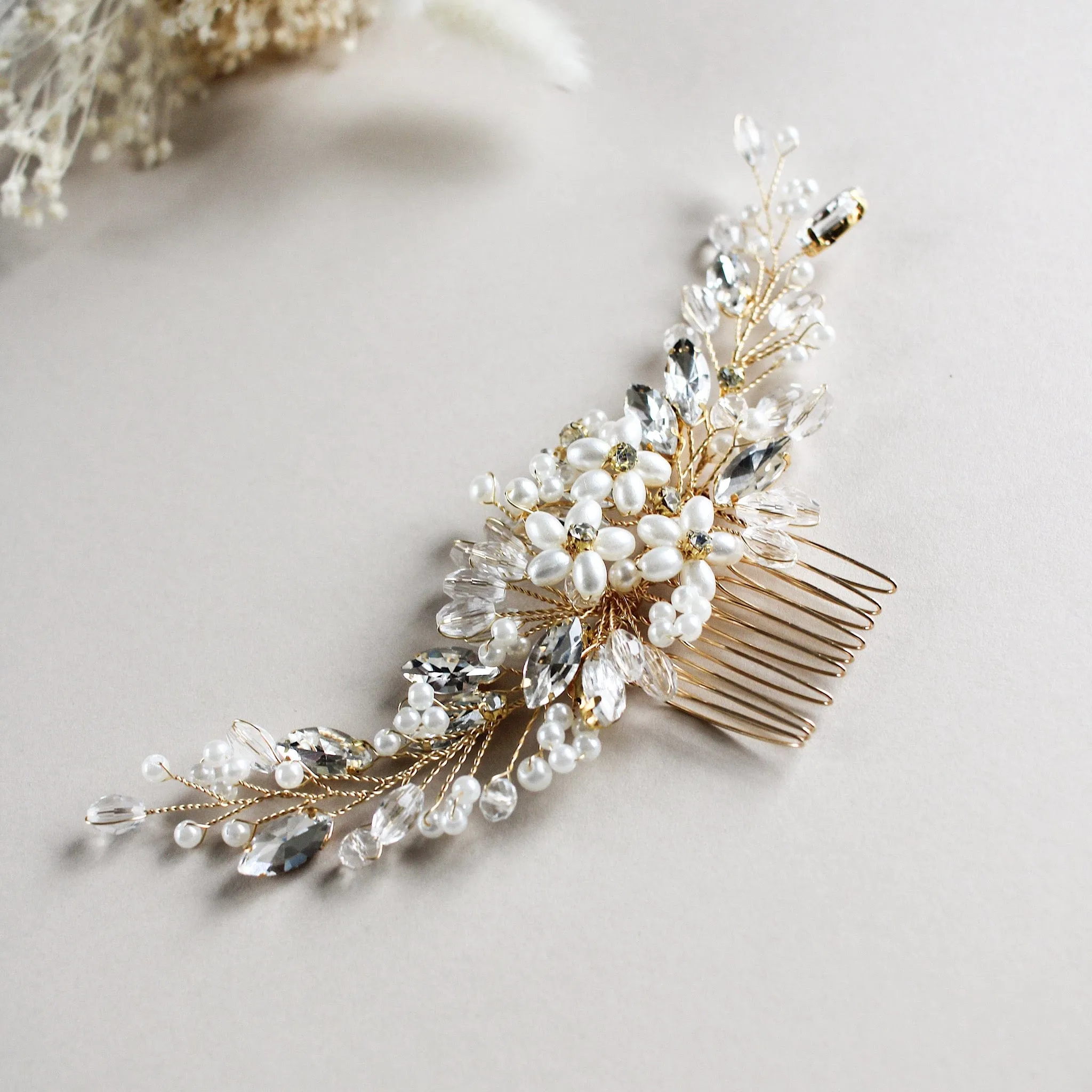 Adeline Bridal Hair Comb