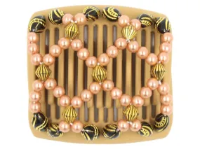 African Butterfly Chameleon Hair Comb - Ndalena Blonde 24