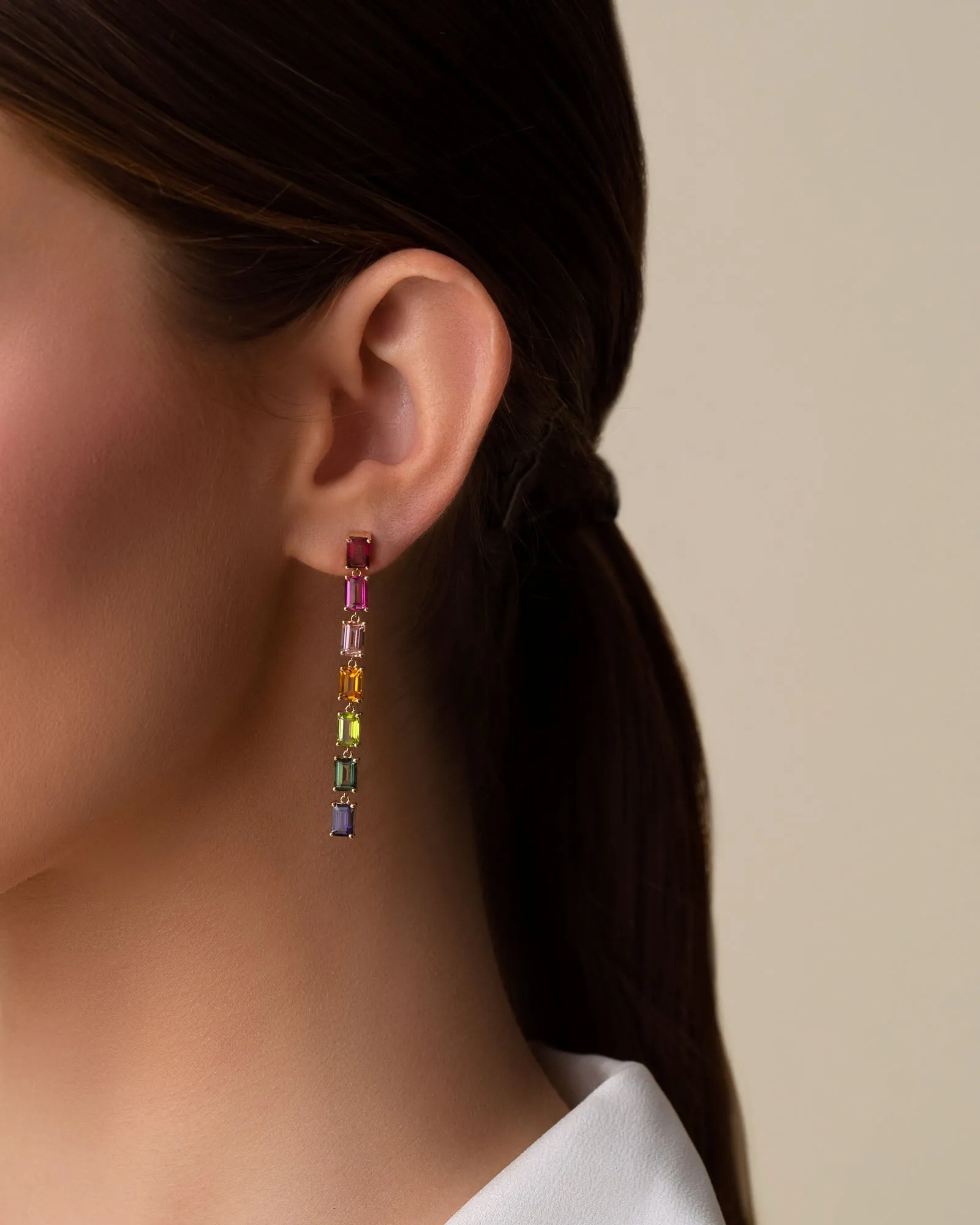 Amalfi Rainbow Drop Earrings