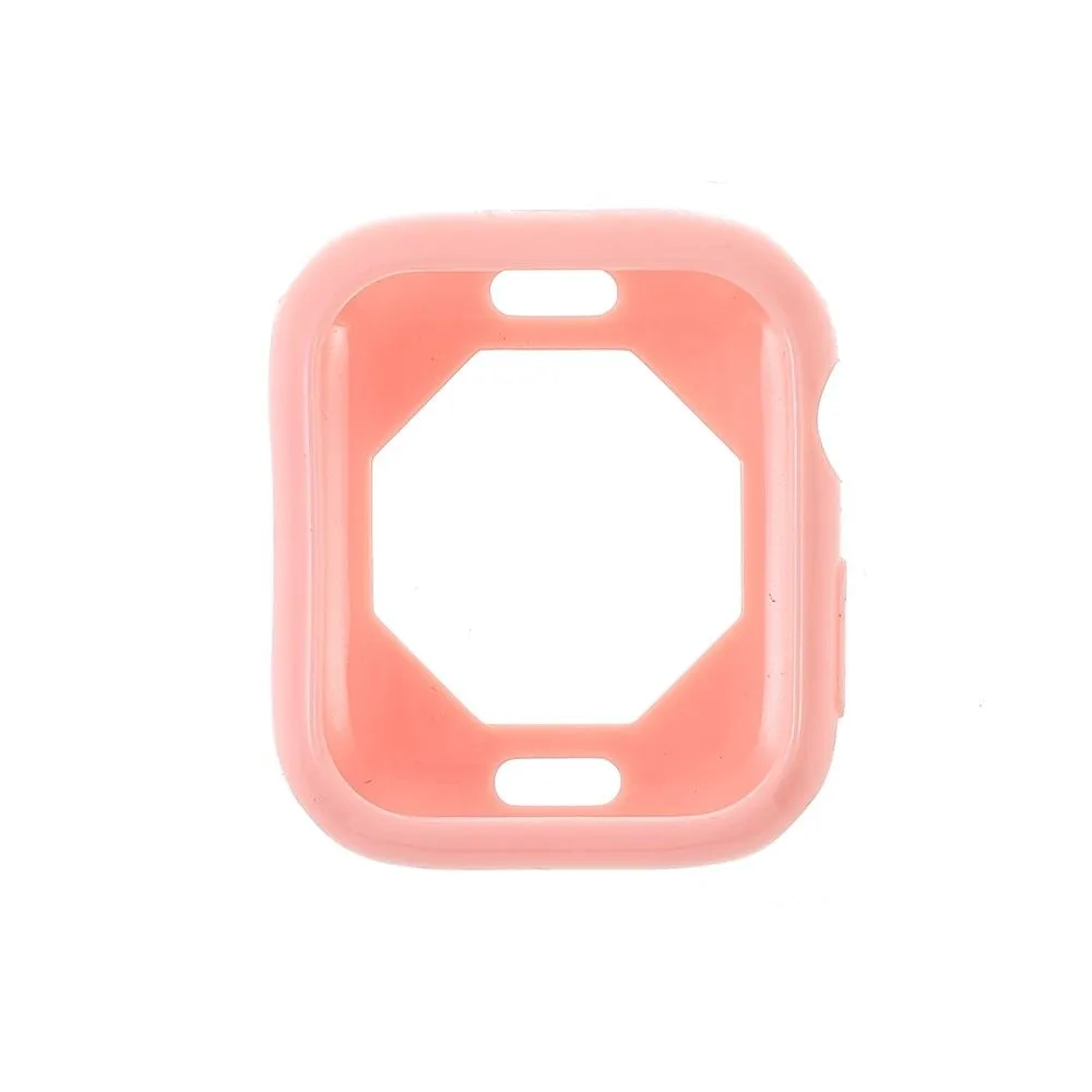 Apple Watch (45mm) solid color TPU cover - Pink