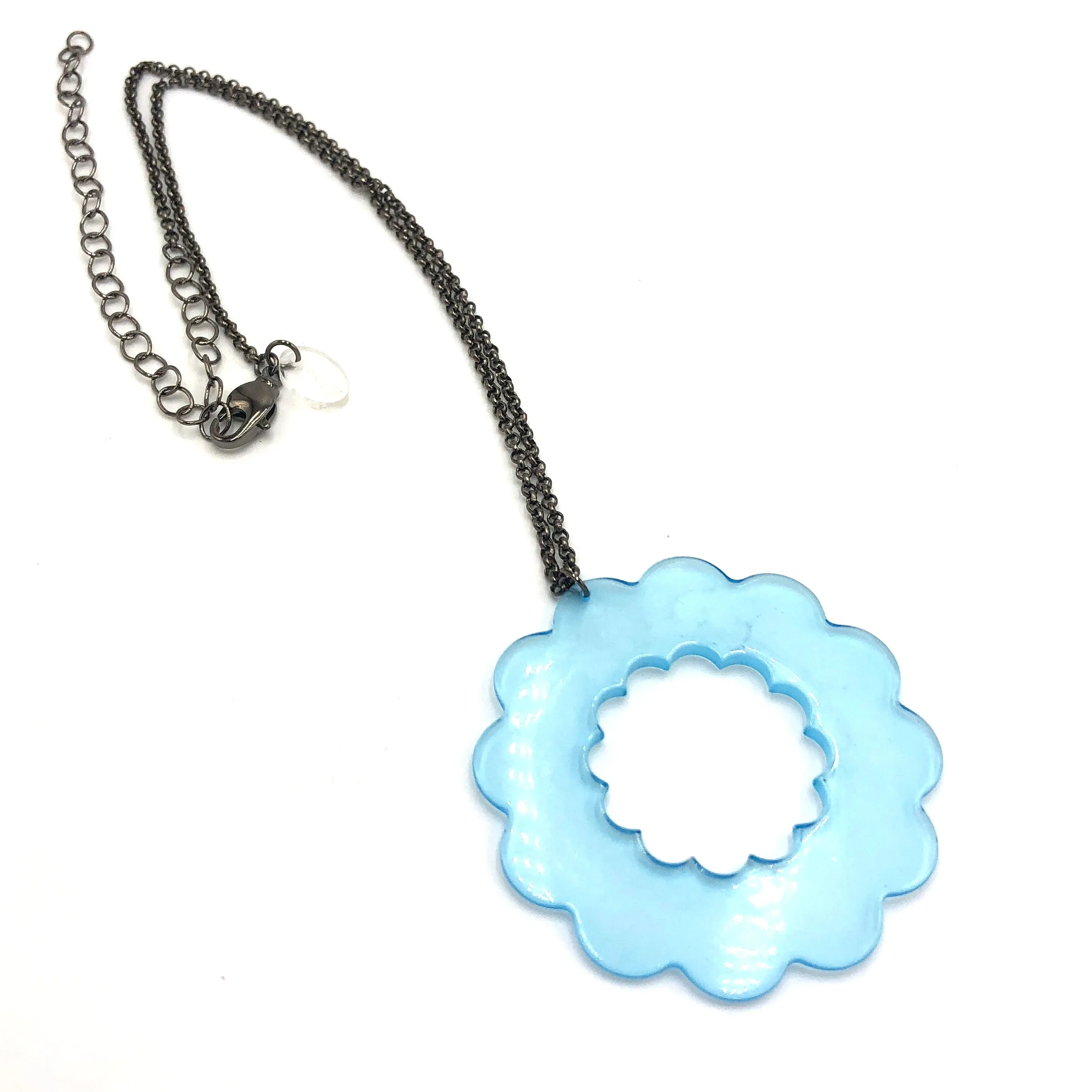 Aqua Florella Necklace