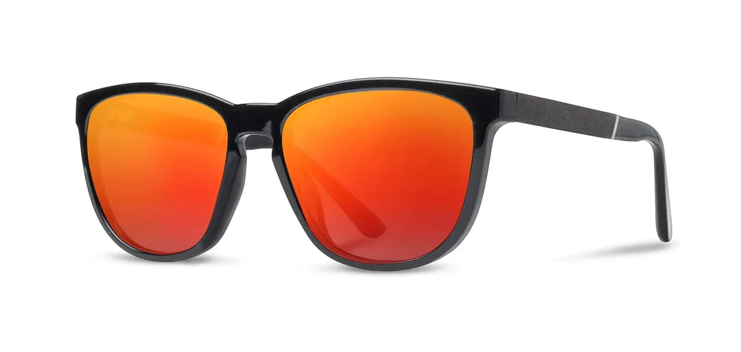 Arrowcrest Sunglasses [Black/Ebony   Polarized Solar Lenses]