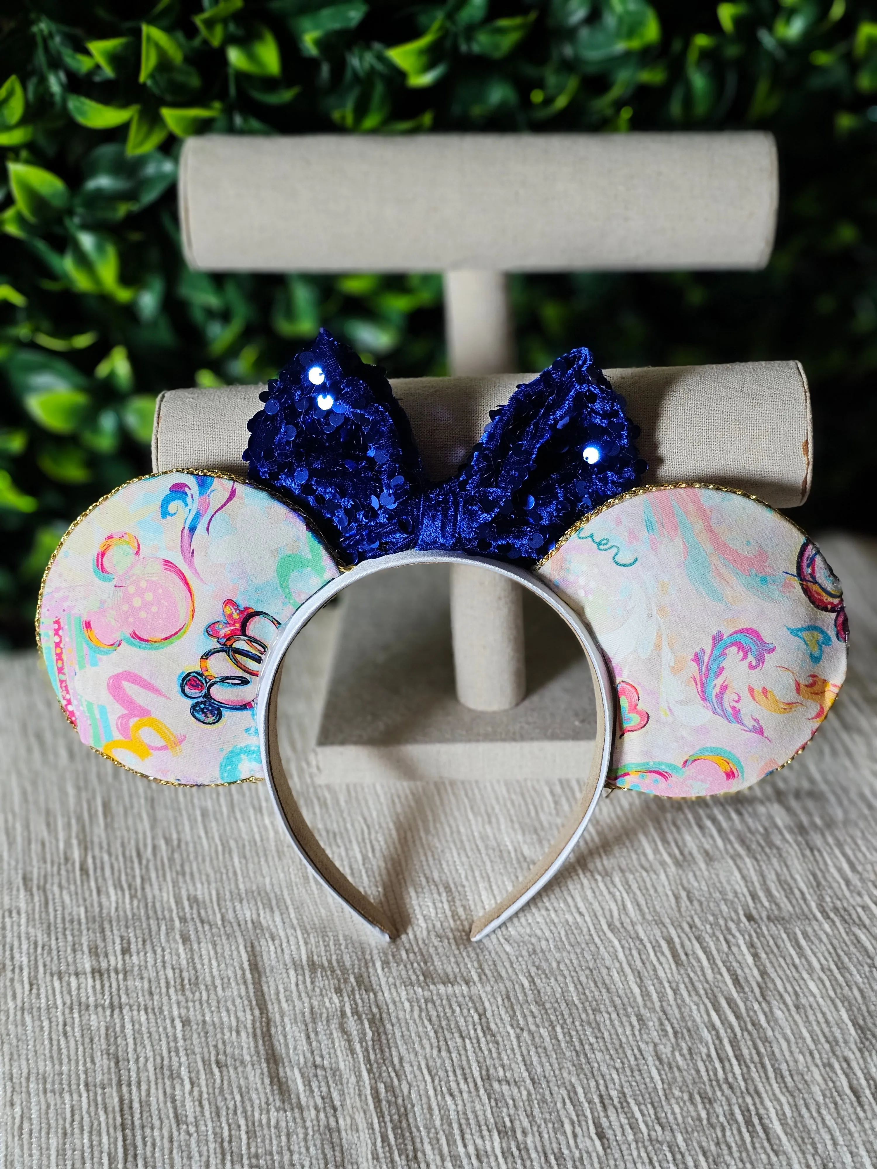 Artistic ear headband