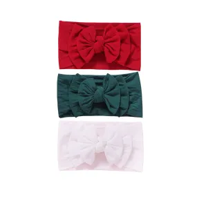 Baby Headband 3pc Set — Festive Set #1