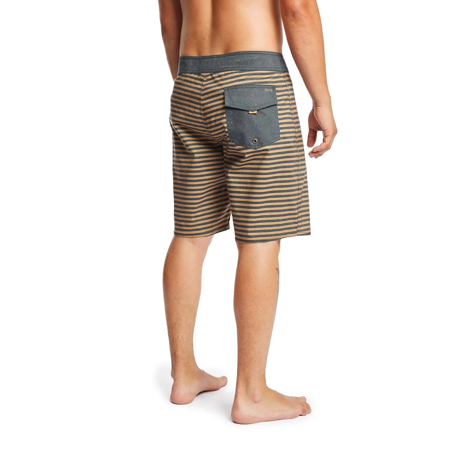 Barge Stripe Trunk - Black/Bronze Stripe