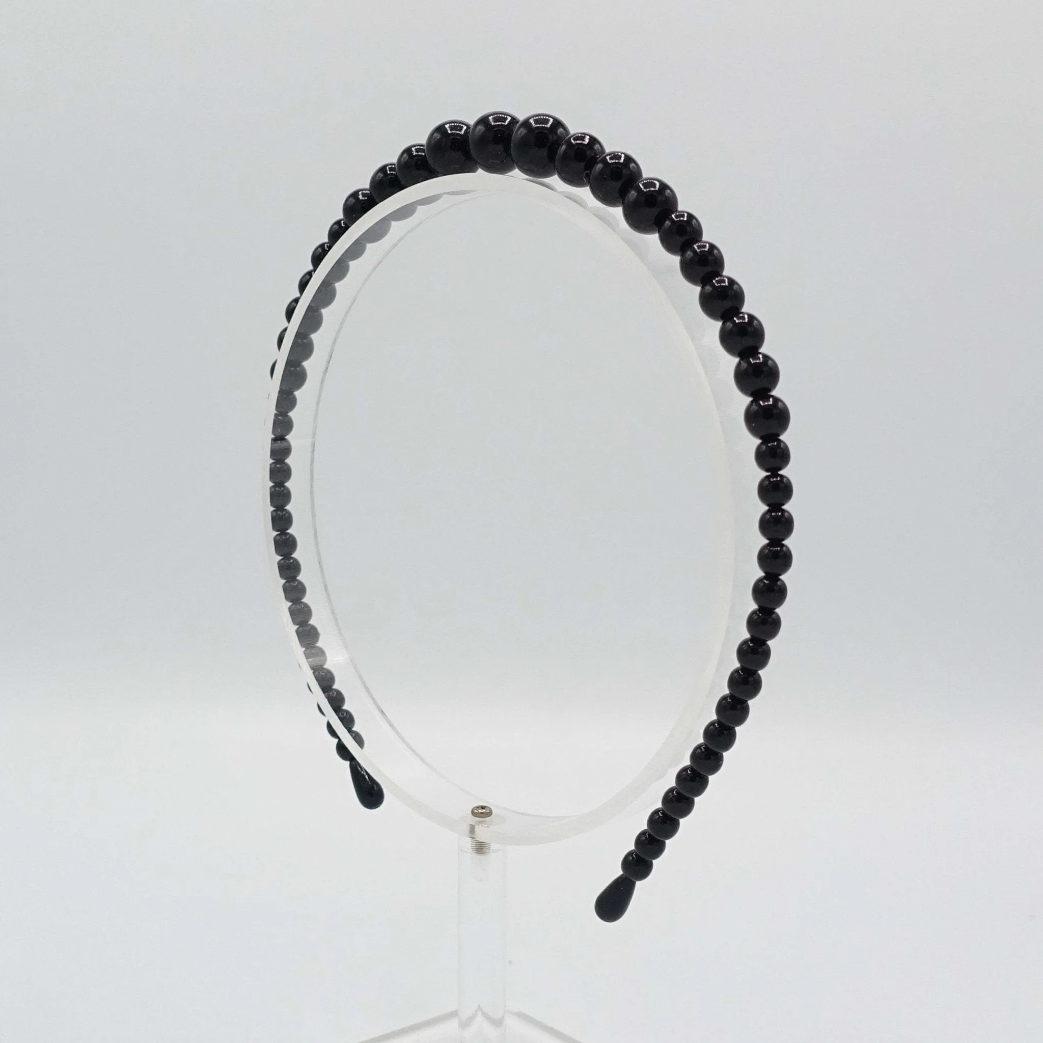 basic pearl beaded headband simple hairband