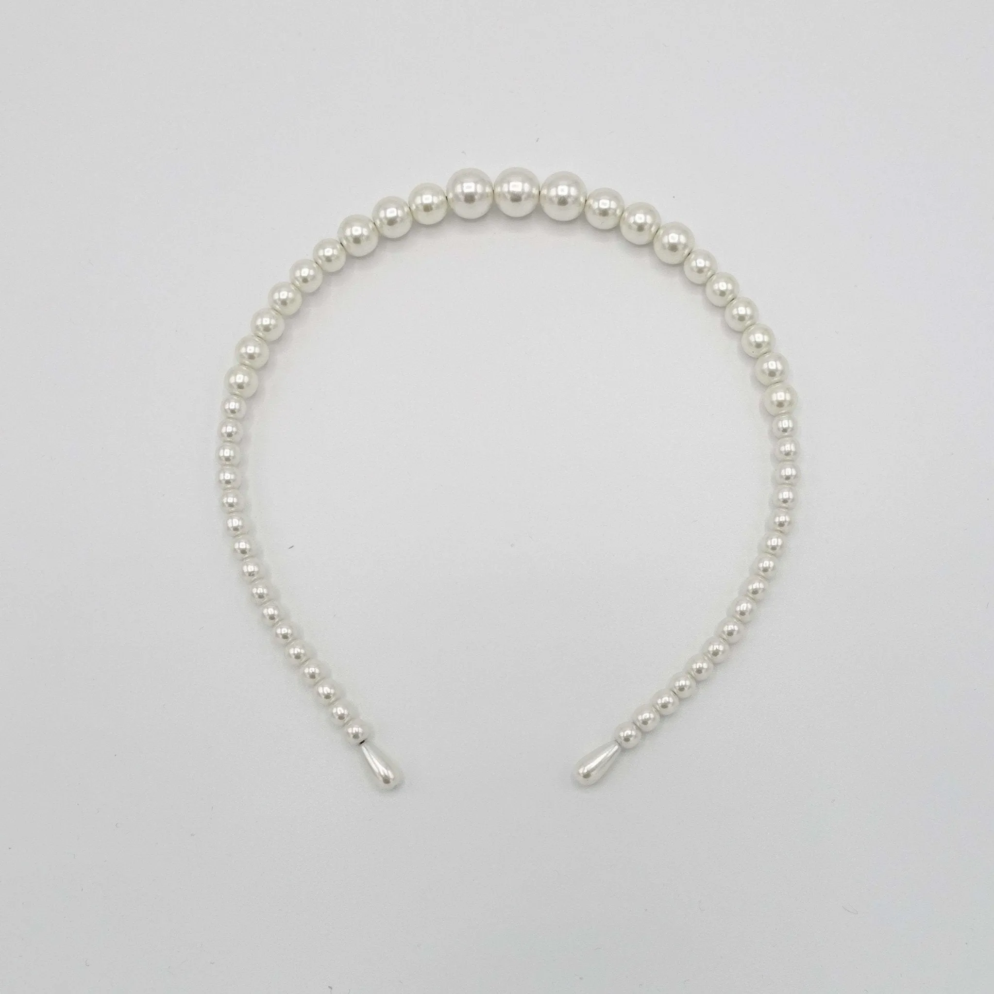 basic pearl beaded headband simple hairband