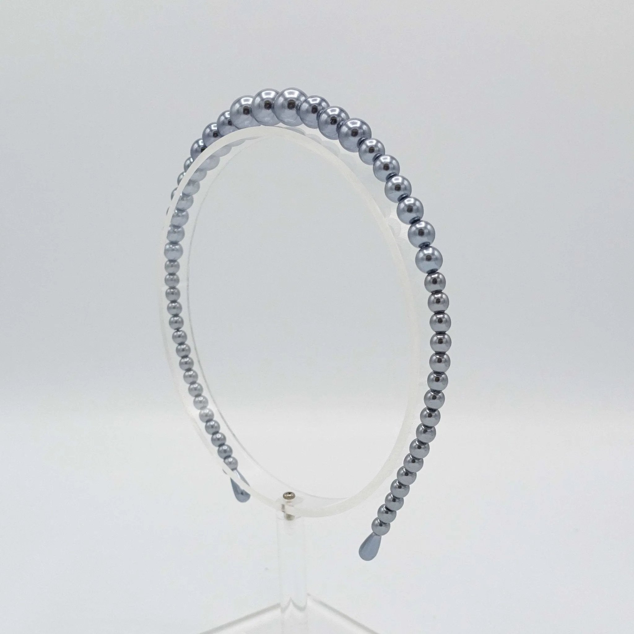 basic pearl beaded headband simple hairband