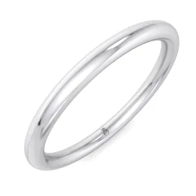 Bay - 3mm Plain Wedding Band