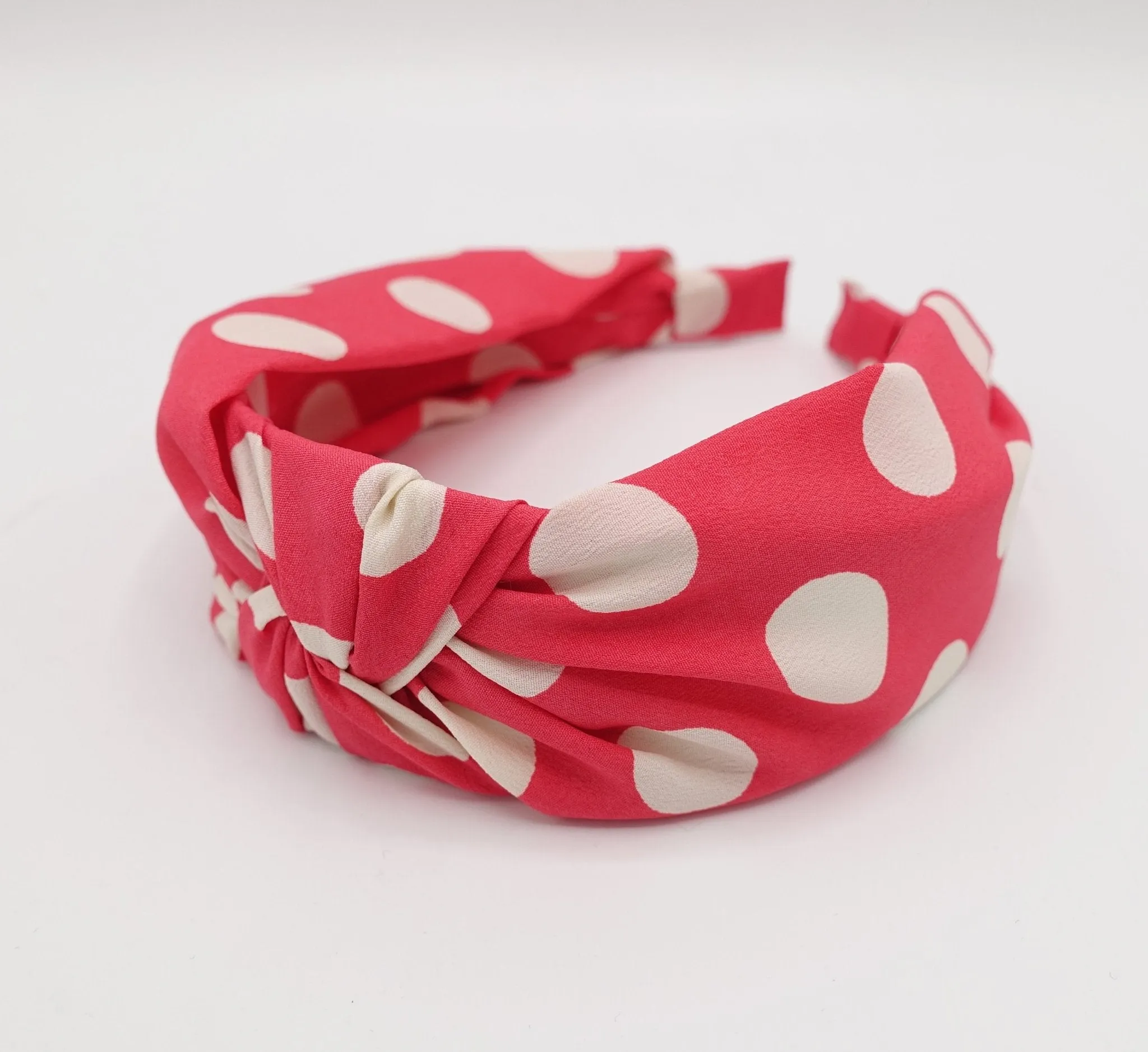 big dot knotted headband thin fabric hairband women hair accessory