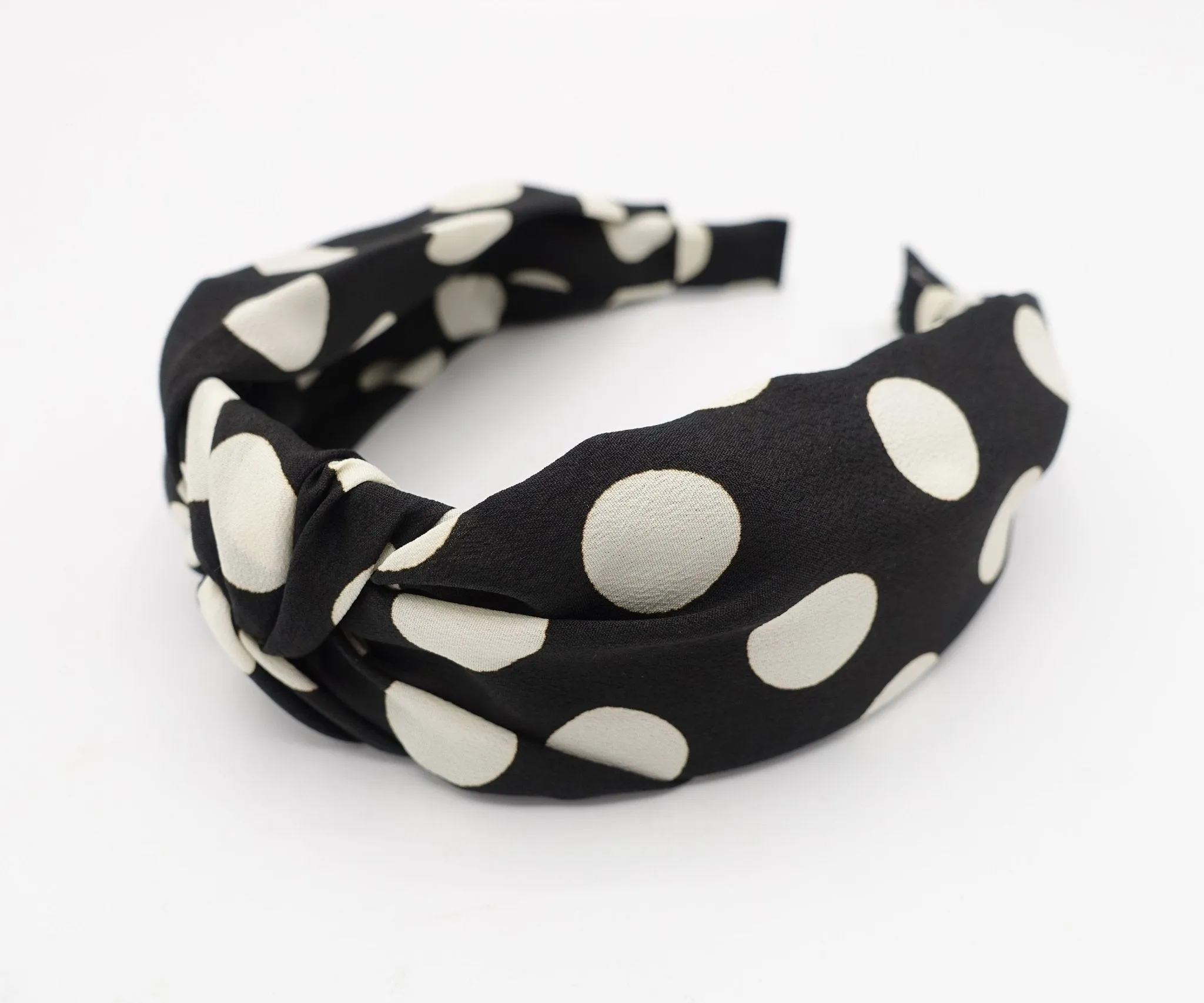 big dot knotted headband thin fabric hairband women hair accessory