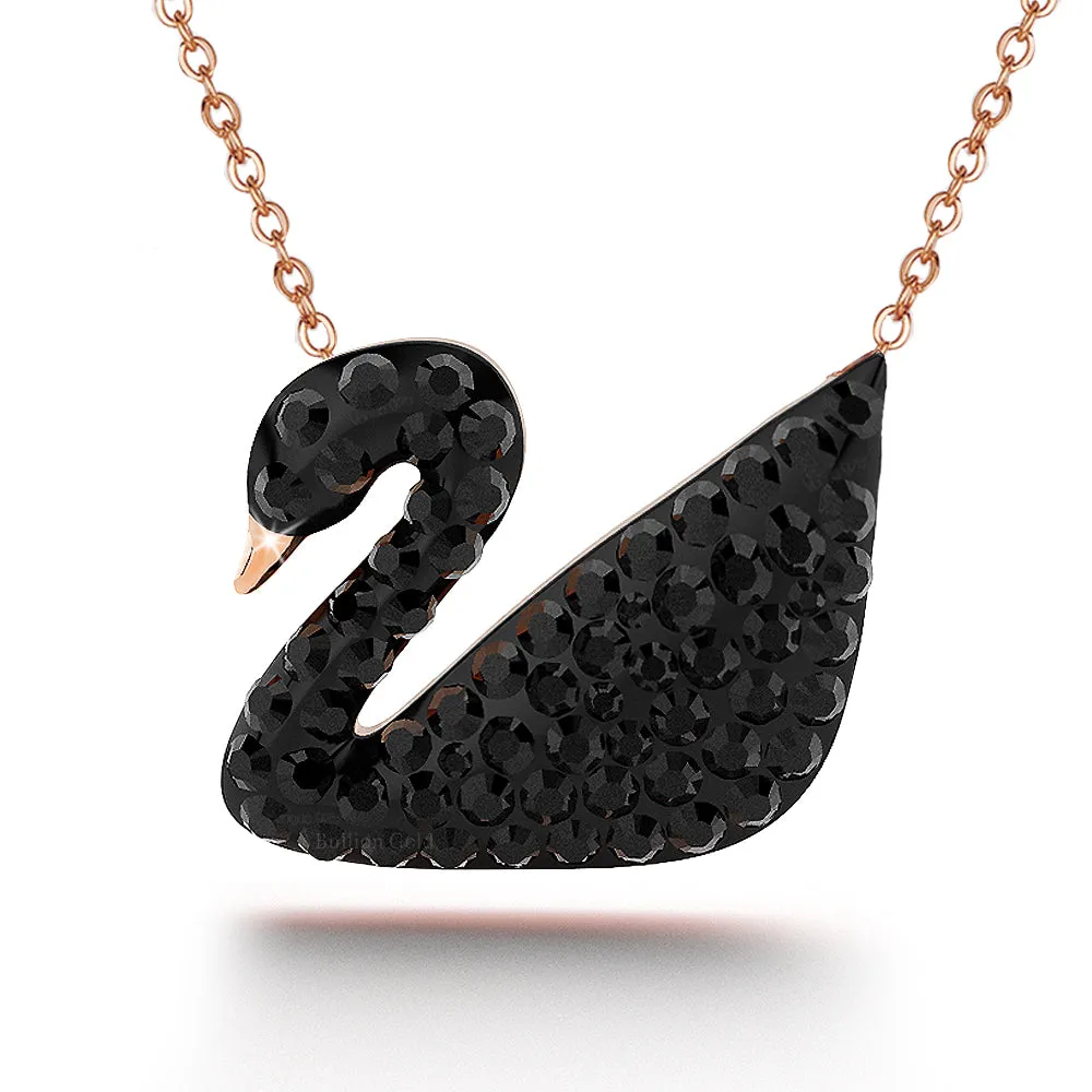 Black Swan Necklace