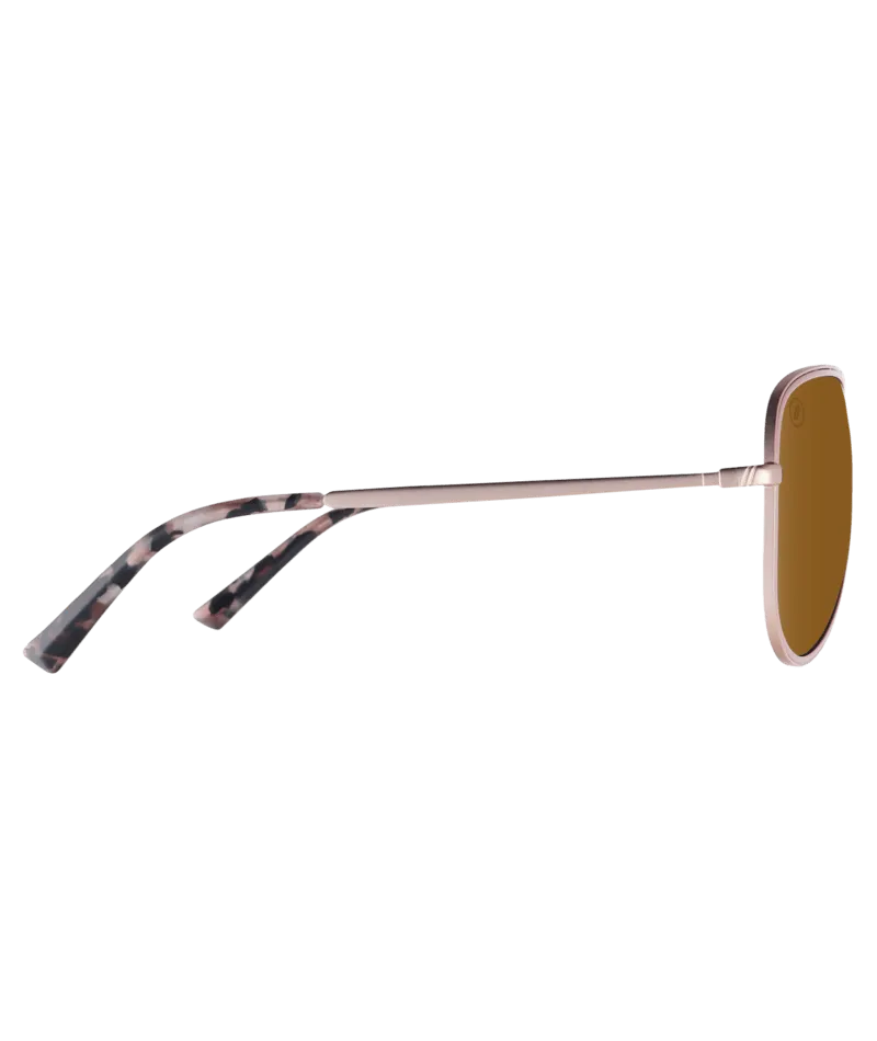 Blenders A- Series Aviators - Classic Mo - Rose Gold / Amber