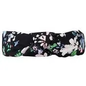 Blossom Black Floral Headband