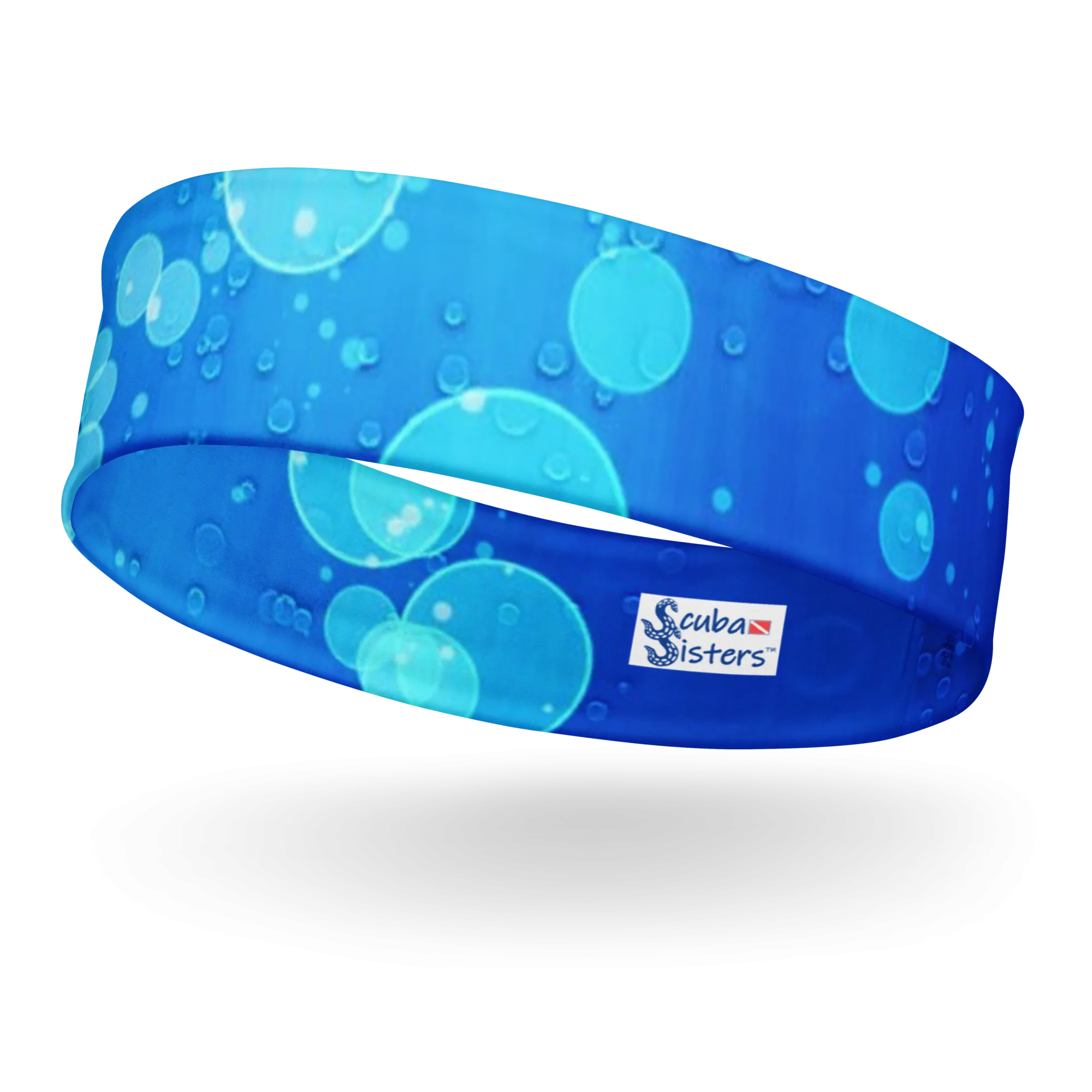 Blue Bubbles Headband