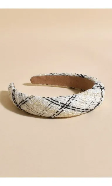 Boucle Babe Event Headband in Black or White