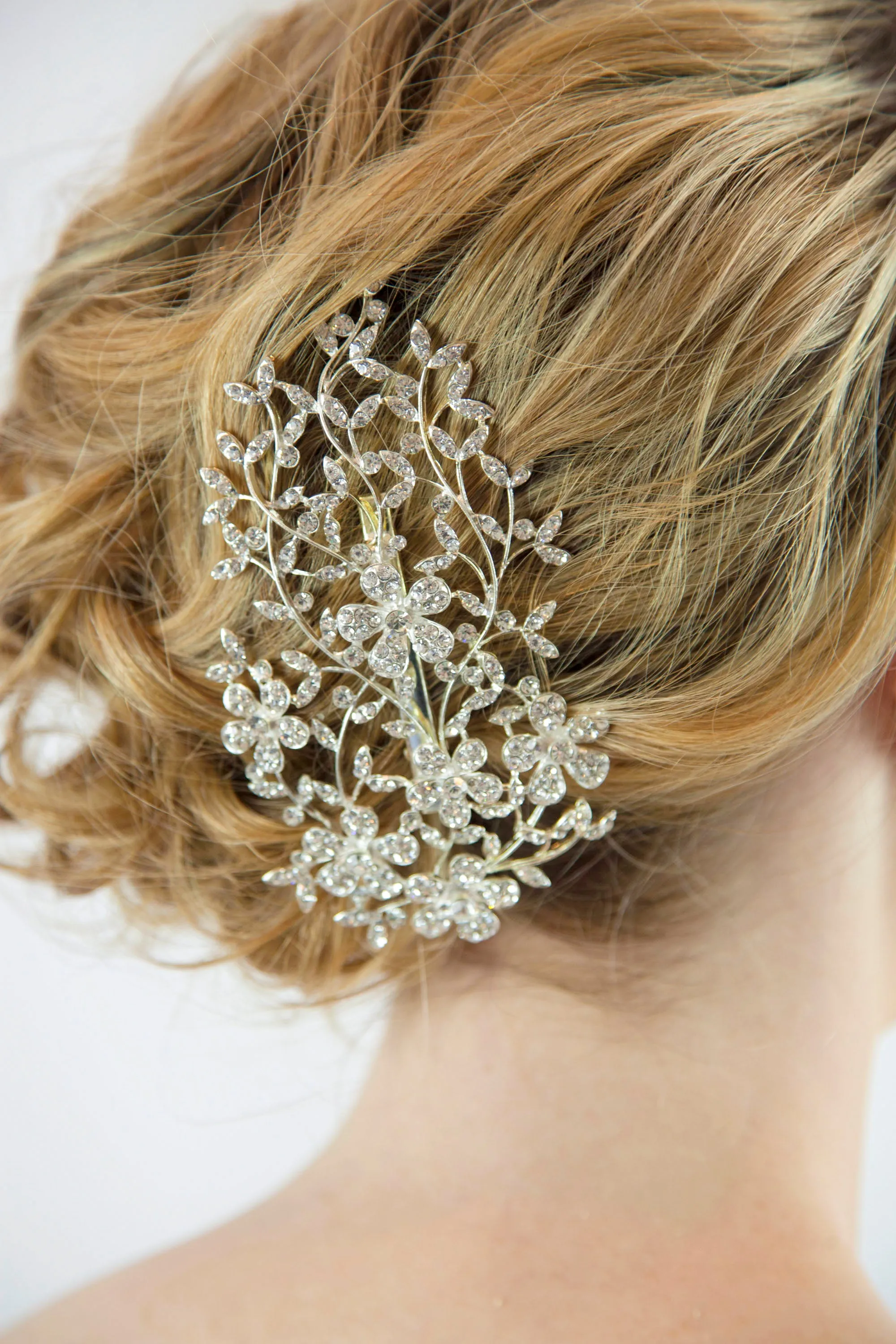 Bridal Crystal Hair Clip