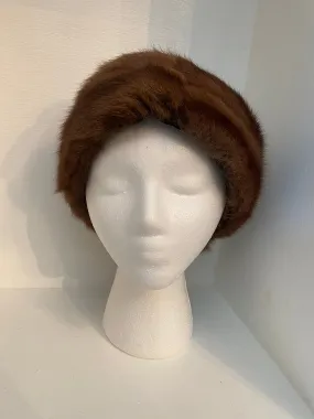 Brown Mink Headband