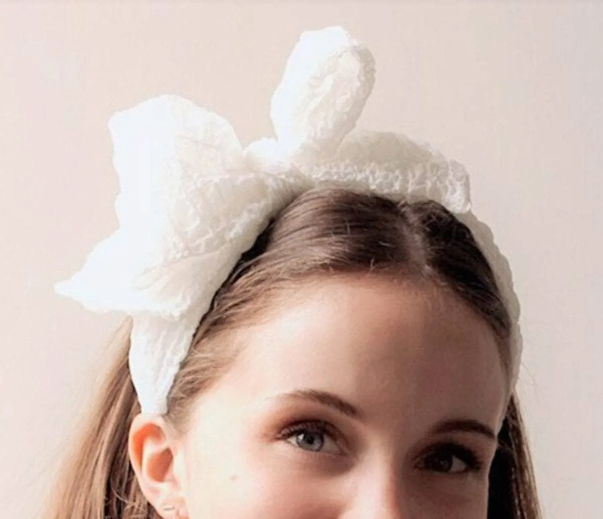 bumpy bow headband hair accessory shop for women