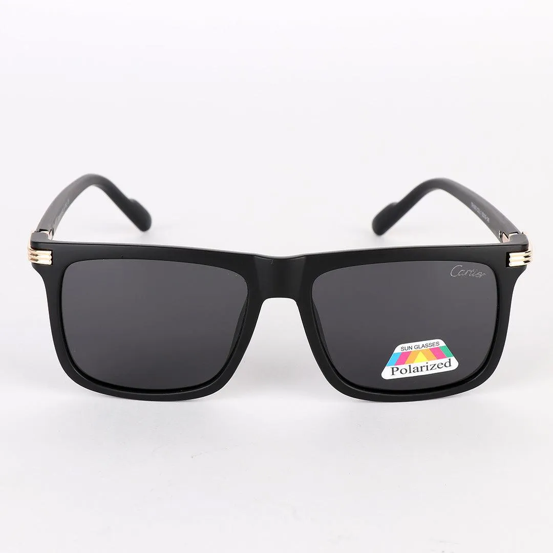 Cartier Classy Polarized Black Sunglasses