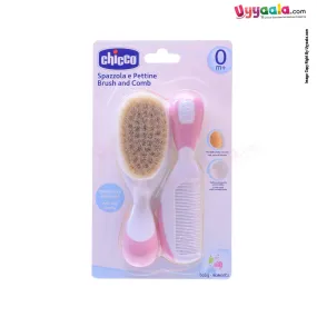 CHICCO Brush & Comb Set 0 m Age, Pink