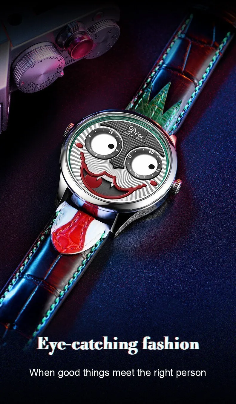 Clown Alloy Quartz Watch JOKER Limited Edition