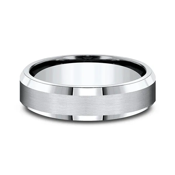 Cobalt 6mm Comfort-Fit Design Wedding Band