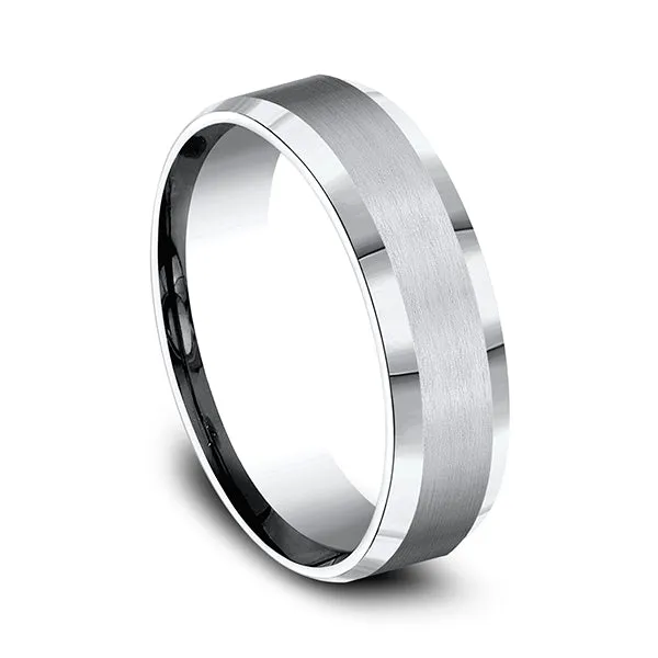 Cobalt 6mm Comfort-Fit Design Wedding Band