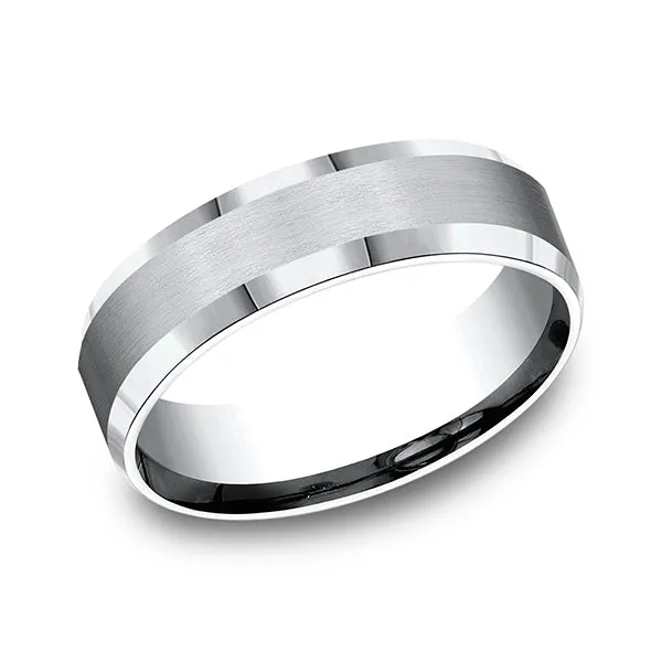 Cobalt 6mm Comfort-Fit Design Wedding Band