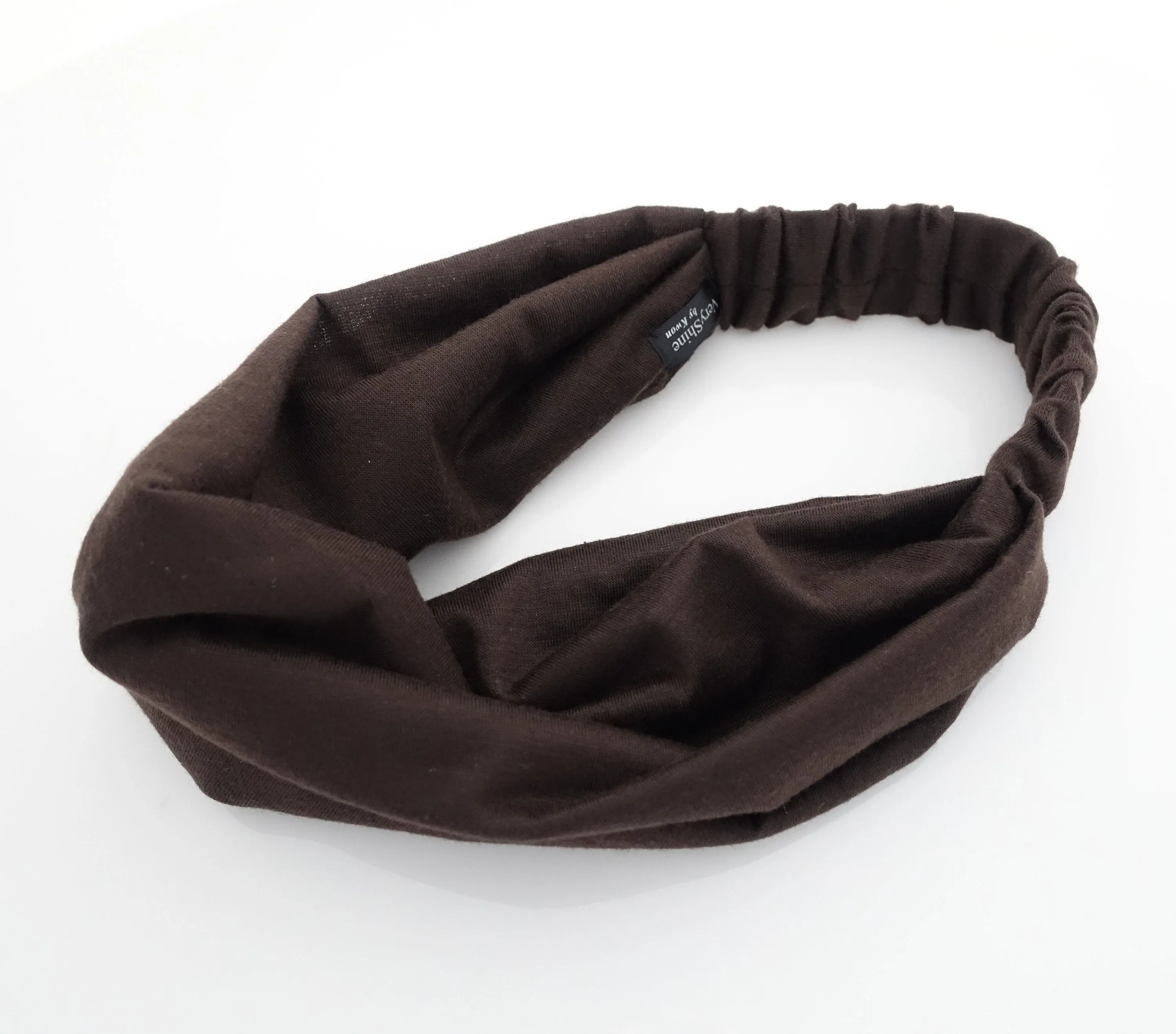 Cotton elastic fashion headband basic headband for women