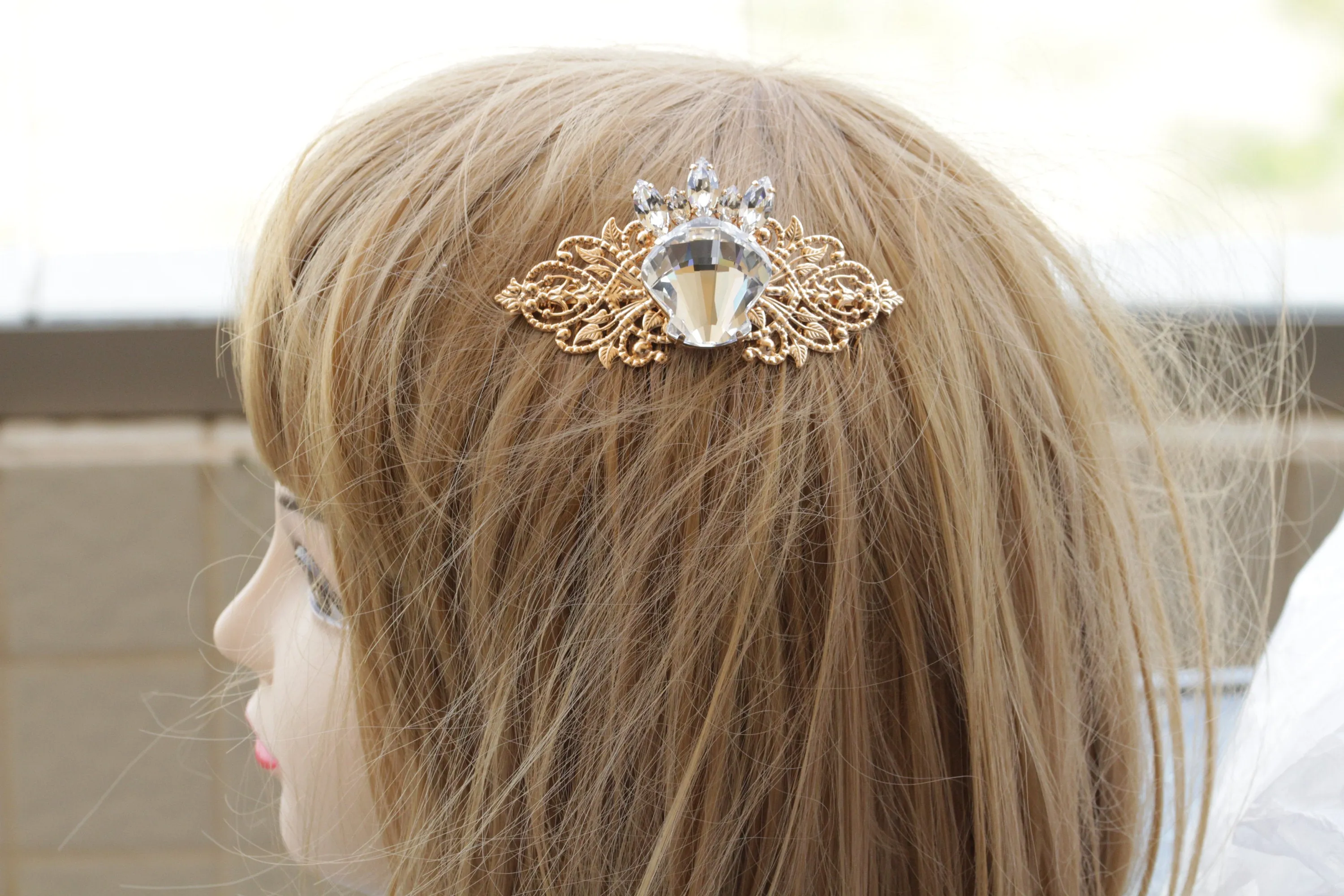 CRYSTAL HAIR Comb