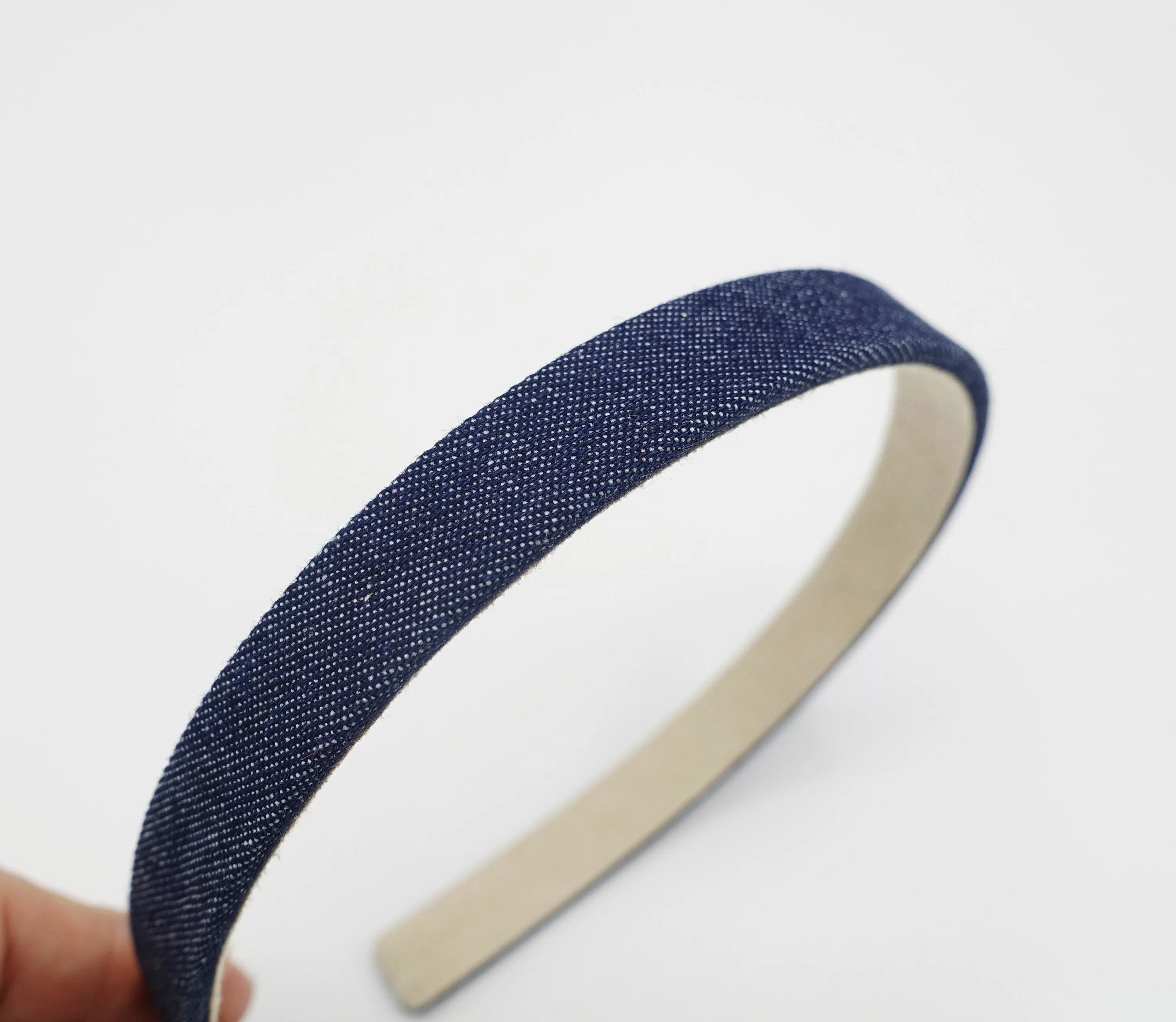 daily headband denim narrow hairband for women