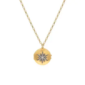 Diamond Guiding Star Locket