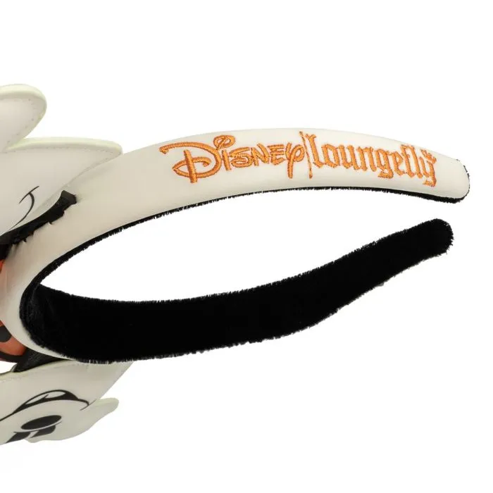 Disney : Mickey Mouse - Ghost Minnie Glow in the Dark Faux Leather Headband Loungefly