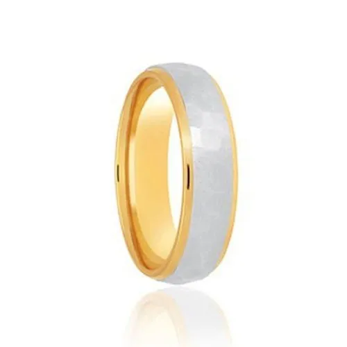 Domed Two Tone Band