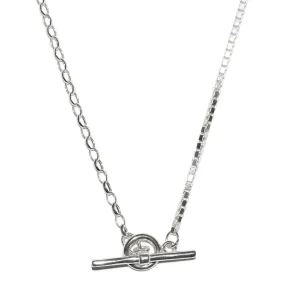 Duo Venetian Necklace - Sterling Silver