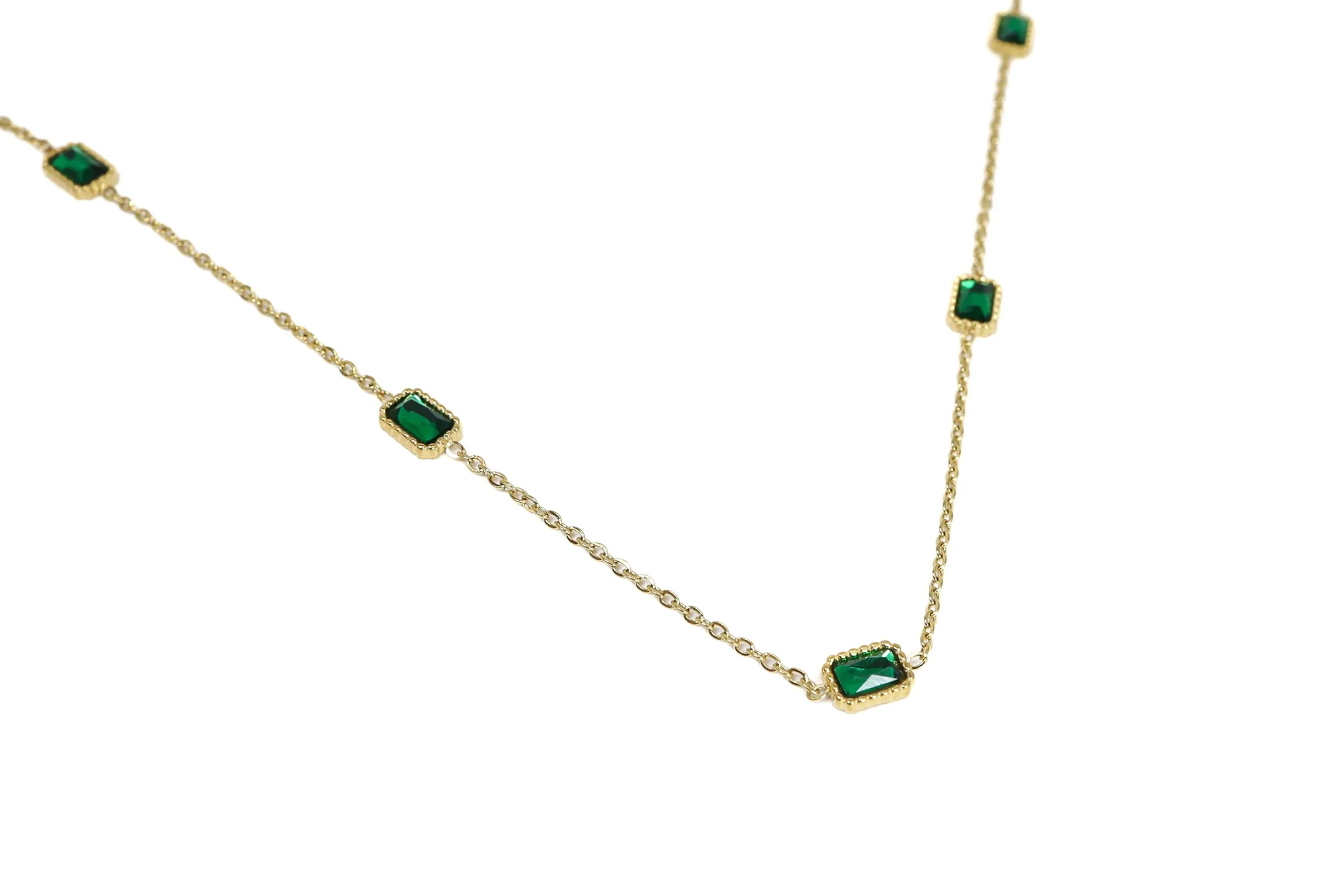 Emaline Emerald Necklace