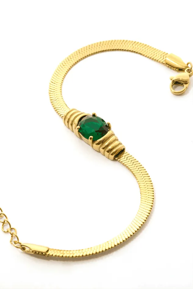 Emerald Emerald Bracelet