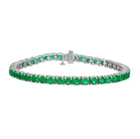 Emerald Tennis Bracelet