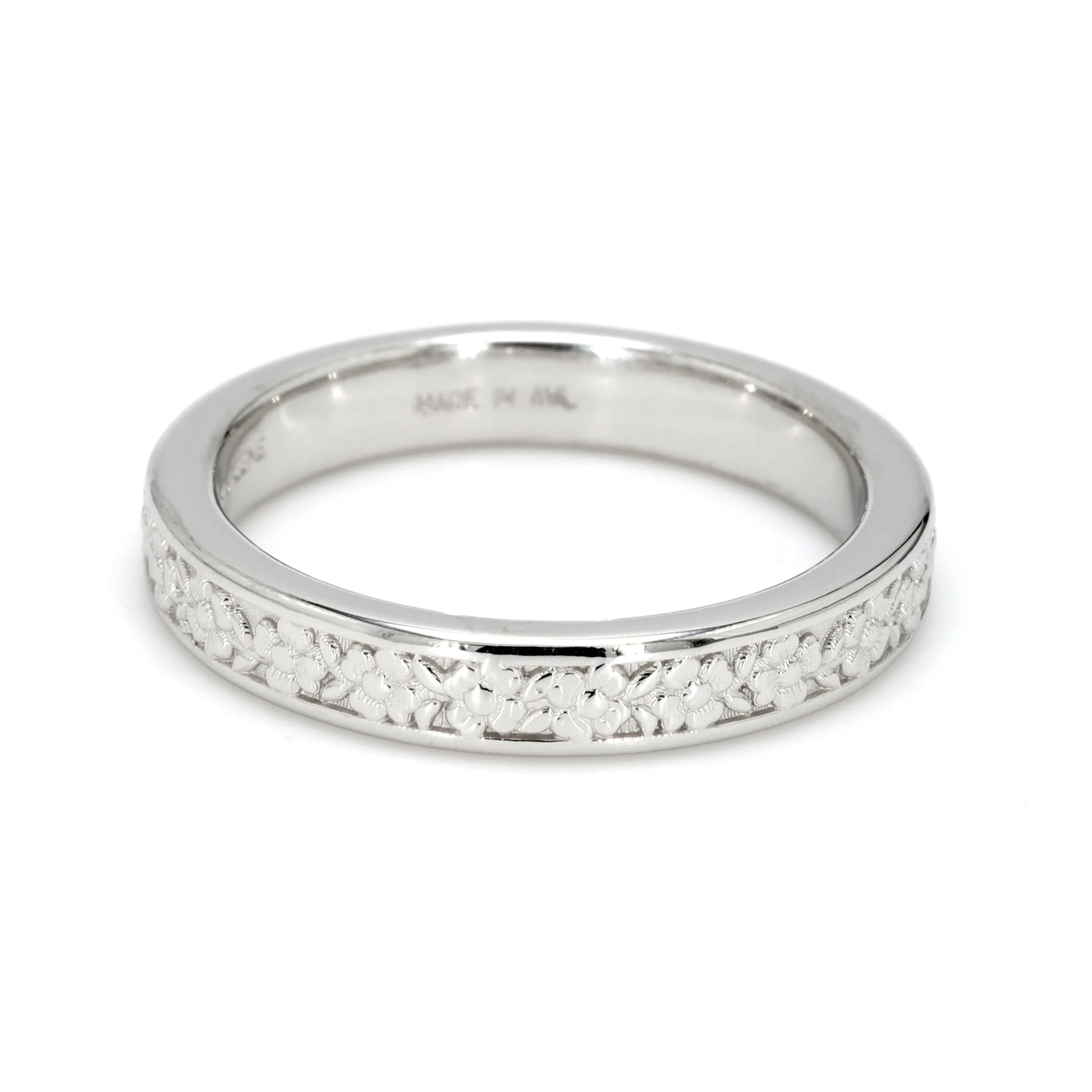 Engraved Wedding Band