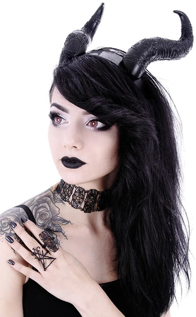 Evil Horns Headband